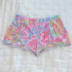 Girls shorts size 12-14 multi color